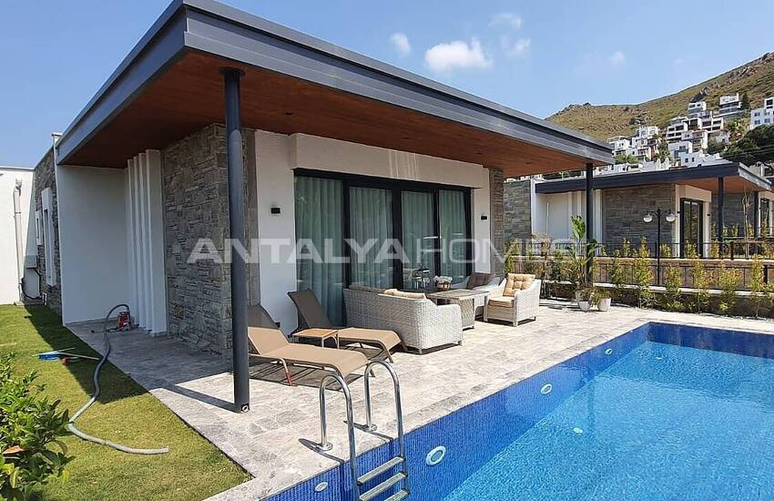 Luxury Villas In A Complex With Private Beach In Mugla Bodrum