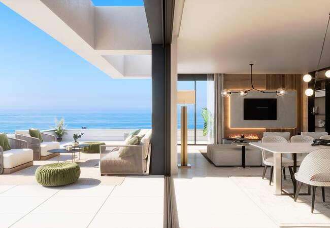 Panoramic Sea View Apartments In An Exclusive Area Of Marbella