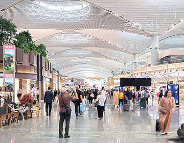 فرودگاه استانبول به شلوغترین هاب اروپا تبدیل شد