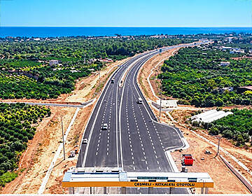 New Çeşmeli–kızkalesi Motorway Opens in Mersin!