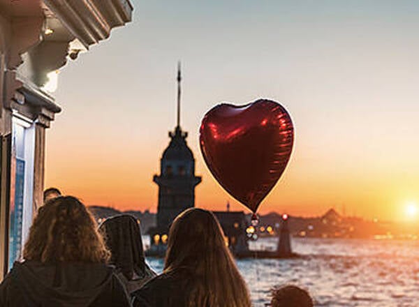 Valentinstag In Istanbul Türkei