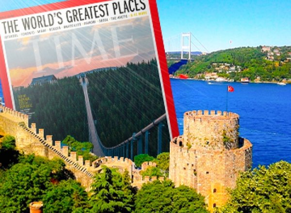 Time İstanbul'u Dünyanın En Harika 50 Yeri Listesine Dahil Etti