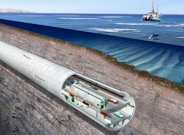 Der Eurasien-unterwassertunnel Wird Heute Eröffnet