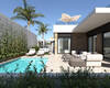Moderna Hus Med Pool Och Takterrass I Ciudad Quesada 2