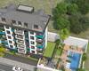 Sea and City View Flats Close to Amenities in Alanya Avsallar