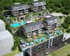 Erdgeschoss Und Duplex Penthouse Wohnungen In Alanya Bektas