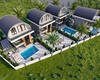 Chic Detached Houses 350 M From the Sea in Payallar Alanya 1