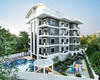 Flats in a Complex with Natural Environment in Alanya Oba