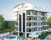 Flats in a Complex with Natural Environment in Alanya Oba 1