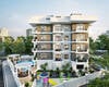 Flats in a Complex with Natural Environment in Alanya Oba 2