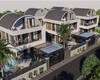 Detached Houses with Private Pool Near the Sea in Konaklı Alanya
