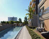 Flats in a Complex with Pool Near Airport in Antalya
