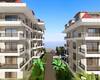 Sea View Flats in a Complex with Social Facilities in Kestel 6