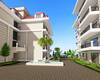 Sea View Flats in a Complex with Social Facilities in Kestel 8