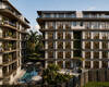 Apartments with Shared Pool Near the Beach in Alanya Center