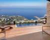 Panoramablick Över Havet Stenvillor I Bodrum Yalikavak