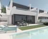 Villas Independientes Con Piscinas Privadas Y Solariums En San Javier