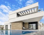 Casas Con Vistas A La Bahía De Benidorm En Finestrat