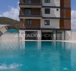 شقق فاخرة جديدة مع مسبح في ألانيا غازي باشا