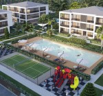 Antalya Döşemealtı'nda Havuzlu Lüks Sitede Modern Daireler