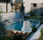 Villen In Einem Komplex Nahe Vom Wald In Antalya Dosemealti