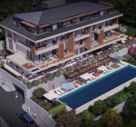 Alanya'da Doğayla İç İçe ve Deniz Manzaralı Daireler