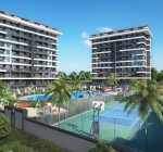 Appartements Avec Vue Panoramique Dans Un Projet Hôtelier À Alanya