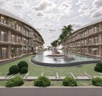 Duplex 3-bedroom Flat in Kundu Kanyon Project Near Beach in Antalya