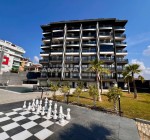 Lägenhet Med Havsutsikt I Ett Komplex Med Pool I Alanya Avsallar