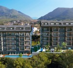 Maisons De 1 Et 2 Chambres Avec De Riches Équipements À Alanya Oba