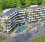 Maison Individuelle Avec Vue Sur La Mer Et Piscine Privée À Alanya