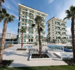Penthouse Meublé Vue Mer Avec Piscine À Alanya