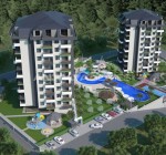 Alanya'da Satılık Manzaralı Şık Tasarımlı Daireler