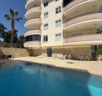 شقة مطلة على البحر والمدينة على السطح في ألانيا