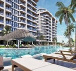 Современные квартиры в комплексе гостиничного типа в Демирташе, Алания