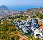 Huizen Met Zeezicht En Privézwembad In Alanya Tepe