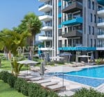 Alanya'da Denize 1,9 Km Mesafede Şık Daireler