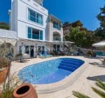 خانه ۴ خوابه مدرن با منظره پانوراما دریا در کالکان آنتالیا