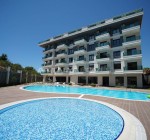 شقة مفروشة في مجمع سكني يبعد 1.5 كم عن البحر في ألانيا