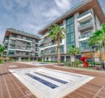 شقة مفروشة في مجمع على بعد 1.7 كم من البحر في ألانيا