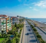 Möblierte Maisonette-immobilie Mit 2 Schlafzimmern Am Meer In Alanya