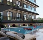Elegante Wohnungen In Einer Anlage Mit Pool Und Sauna In Alanya