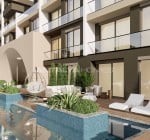 Wohnungen Mit Aquapark Und Poolzugang In Altıntaş Antalya