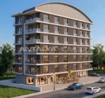 Apartments with Parking Lot in Antalya Muratpaşa