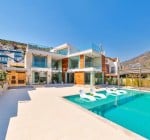 Panoramic Sea View 4-story Villa in Kalkan Antalya