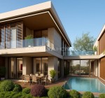 Spacious Elegant Villas with Pool in Antalya Dosemealti