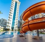 آپارتمان مبله نزدیک دریا و امکانات رفاهی در آلانیا