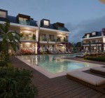 Flats in a Complex with Rich Amenities in Antalya Lara