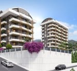 Stylish Apartments in a Complex with Pool in Alanya