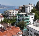 Sea View Real Estate with Communal Pool in Alanya Antalya
